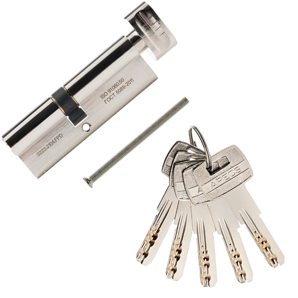 Цилиндровый механизм APECS Pro LM-90 с защитой от взлома 84168056 SM STLM-0046669 - Вид №1