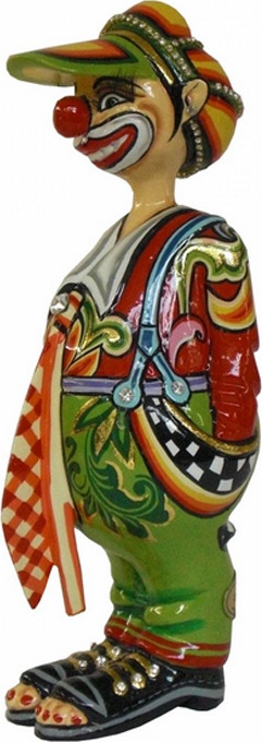10649755 Goebel Скульптуpа  "Клоун "Уго"" 11 см Композит 