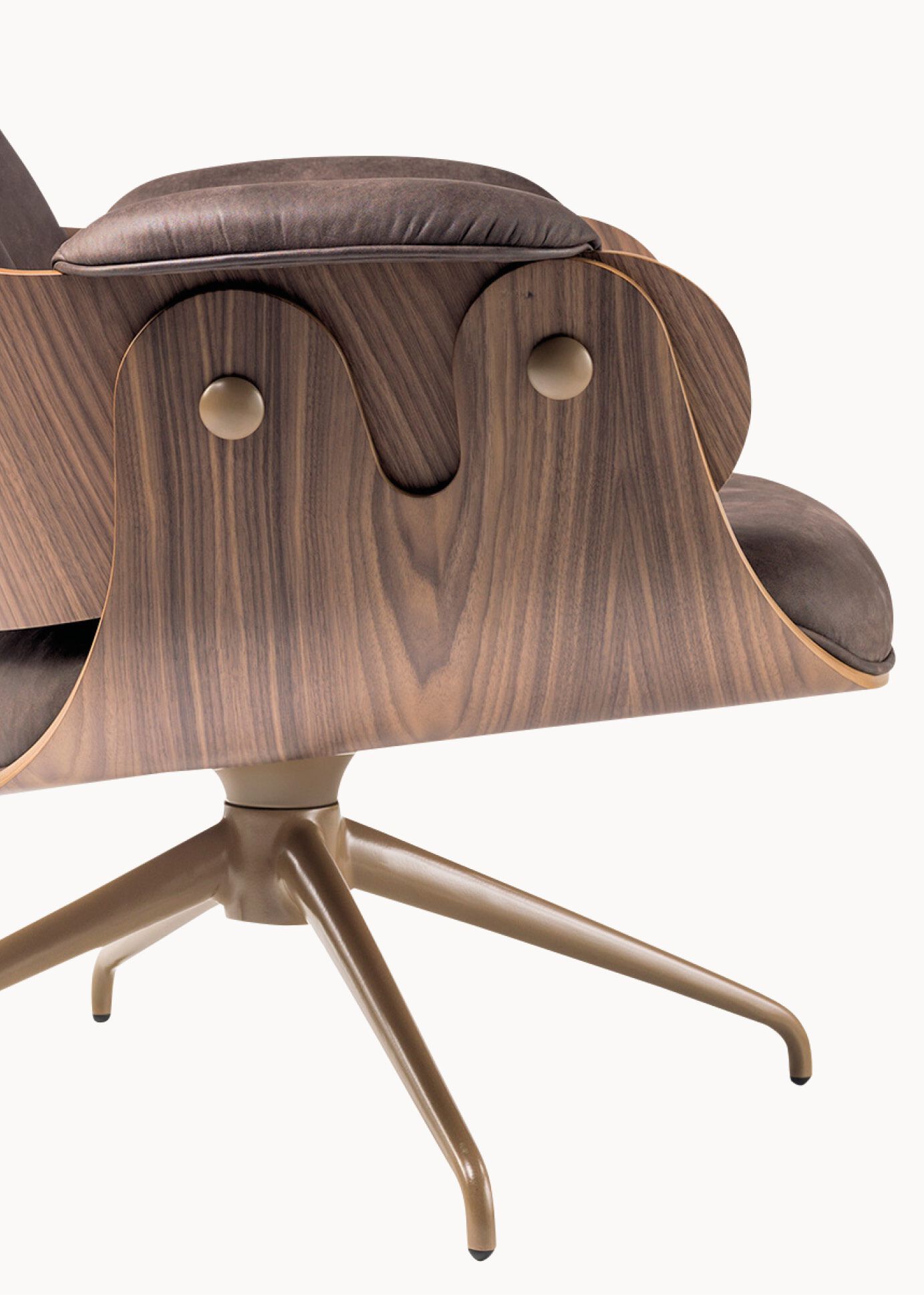 4-спицевое вращающееся кресло BD Barcelona LOW LOUNGER ARCH-00083161 - Вид №11