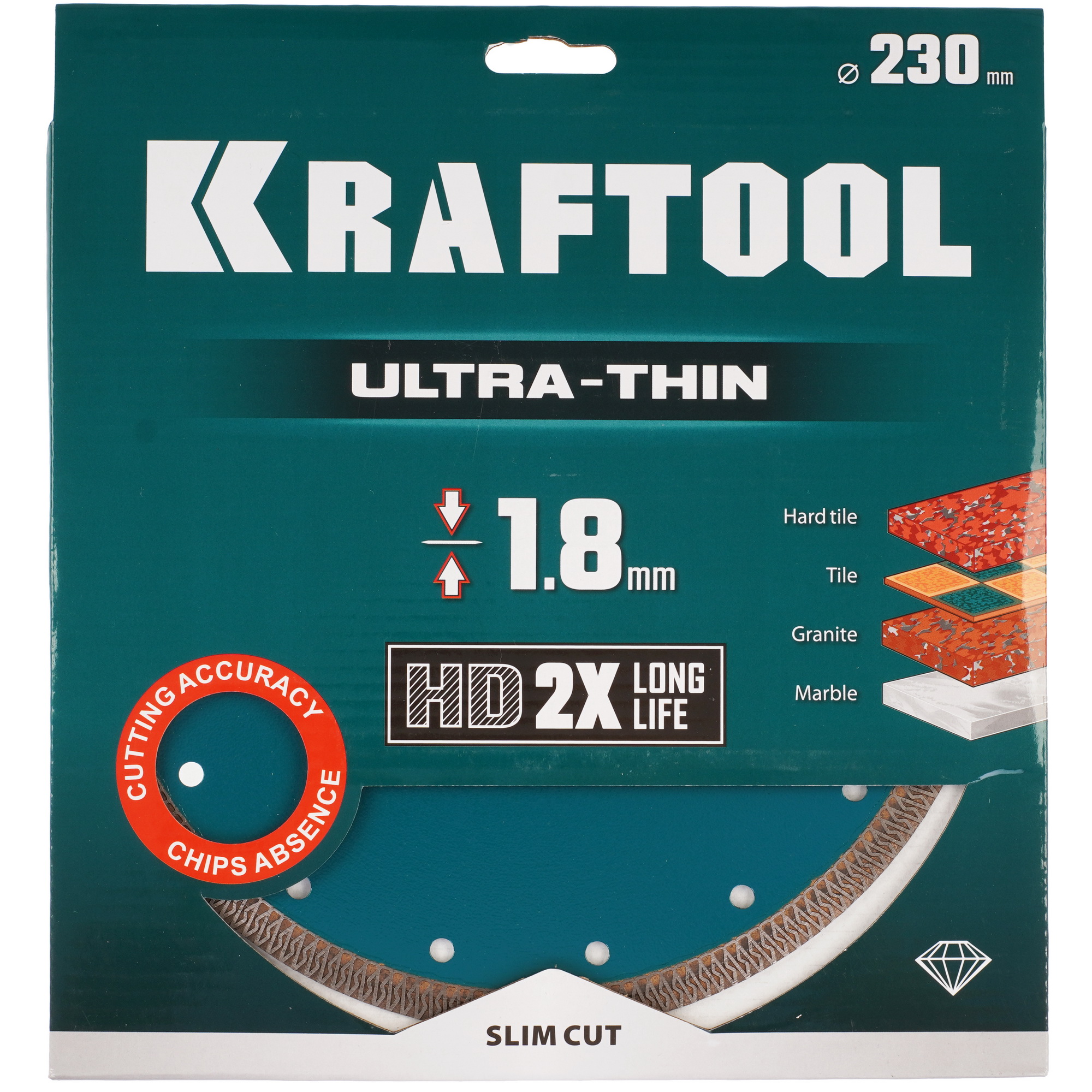 Диск алмазный KRAFTOOL 36685-230 9163490 STDN-0042001 - Вид №3