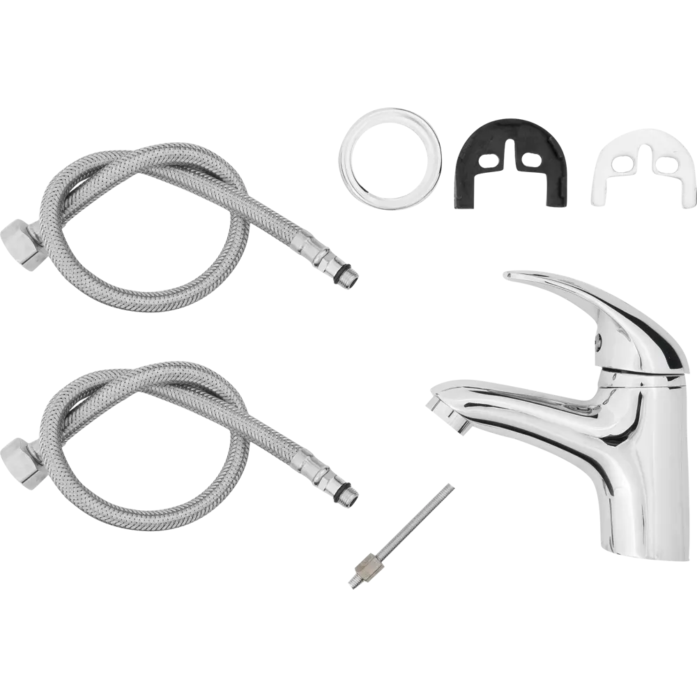 Смеситель для раковины Asti однорычажный цвет хром ESKO STLM-2080974 - Вид №2