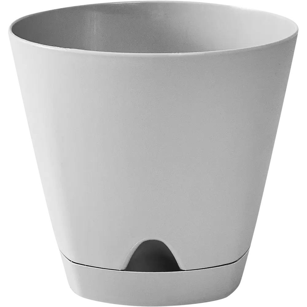 Ingreen Amsterdam — серый кашпо для комнатных растений 87426905 STLM-0073888