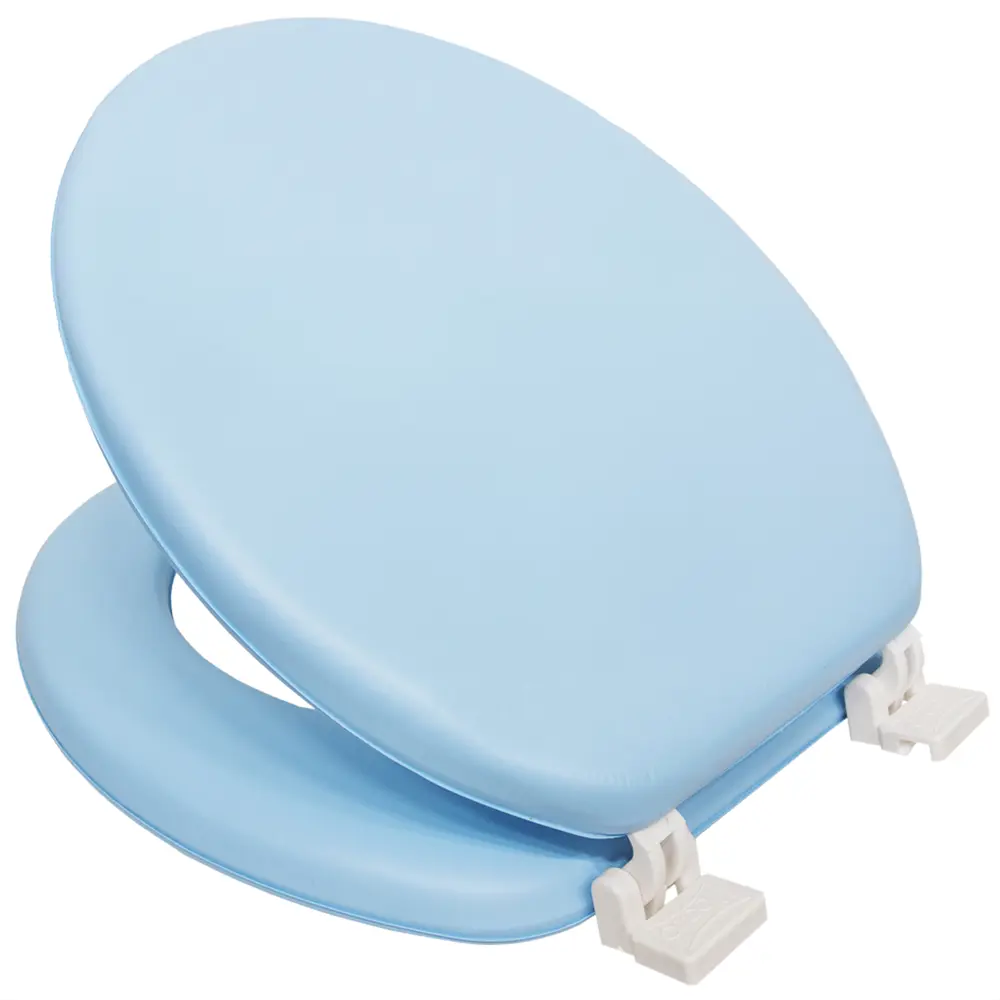Сиденье для унитаза мягкое, цвет голубый Santreyd Без серии STLM-2186337 - Вид №2