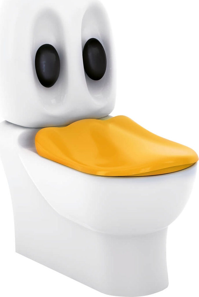 DC400-00CB00E-0000 DUCKY Бачок детский Creavit Ducky 