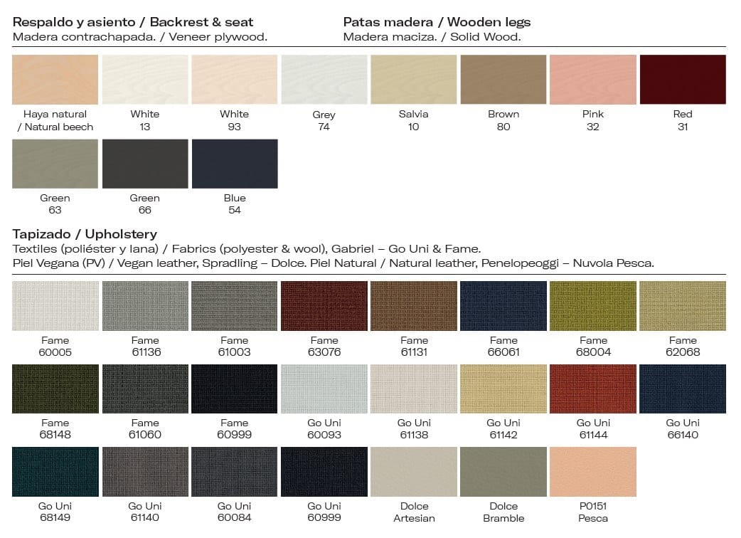 Кресло из бука с мягким сиденьем Vergés Glöwr ARCH-00098657 - Вид №5