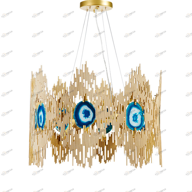 Подвесной светильник Boho 6 gold от Delight Collection 9275P-6 DELIGHT COLLECTION ДИЗАЙНЕРСКИЕ 243829 Золотой 