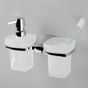 K-2589 Wern Держатель стакана и дозатора WasserKRAFT Wern K-2500