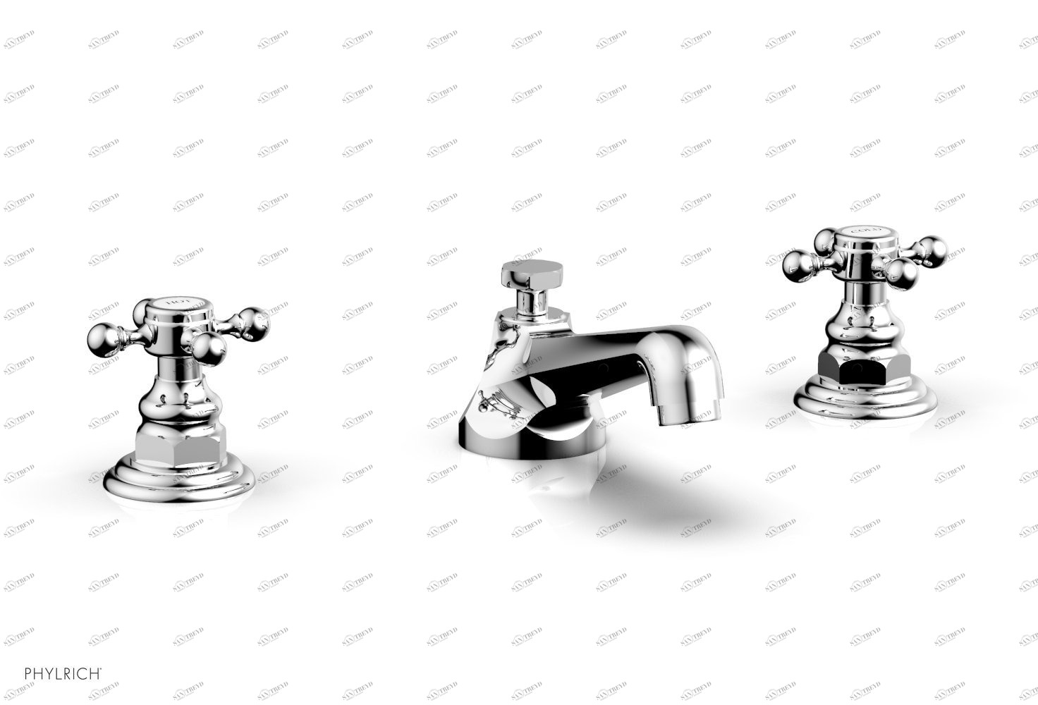 Смеситель для раковины HEX TRADITIONAL Phylrich  500-01-026 Хромированный 