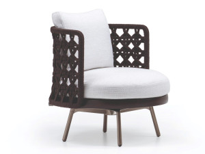 Кресло для отдыха на открытом воздухе со спинкой