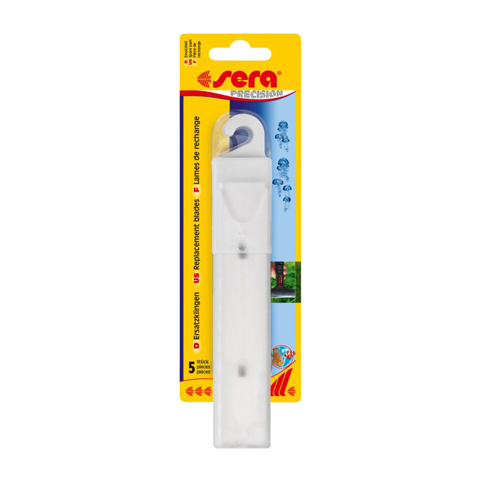 ПР0042117 Запасные лезвия для стеклоочистителя-скребка 5шт SERA 