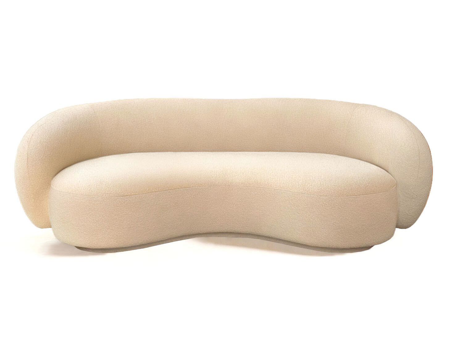 3-местный бархатный диван Moanne MELANCOLÍA ARCH-00075971