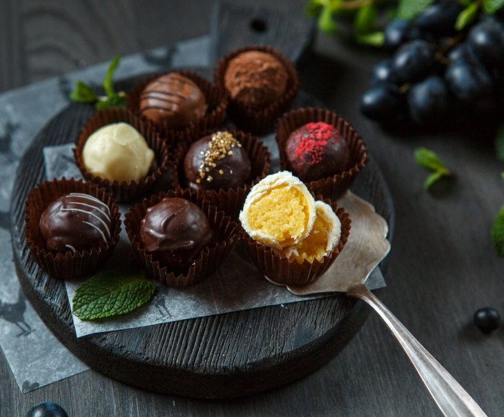 7735 Ассорти из 8 конфет Вкусляндия  - Вид №1