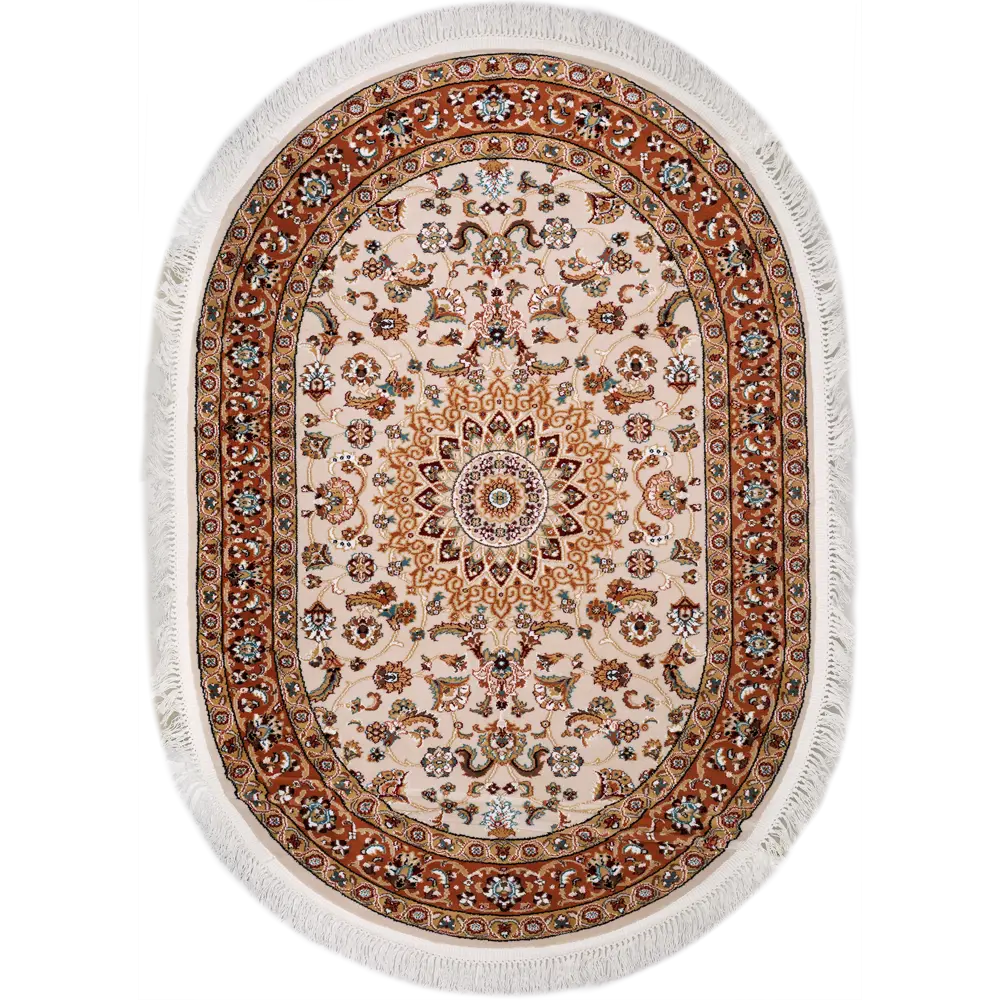 Ковер полипропилен Шахреза D210KT 280x370 см цвет кремовый 82461504 STLM-2065181 MERINOS 
