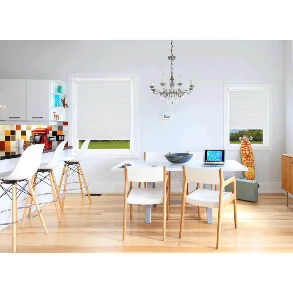 Плиссе с ручкой Плайн-Л 60х160 см текстиль цвет белый Santreyd STLM-2188786 - Вид №5