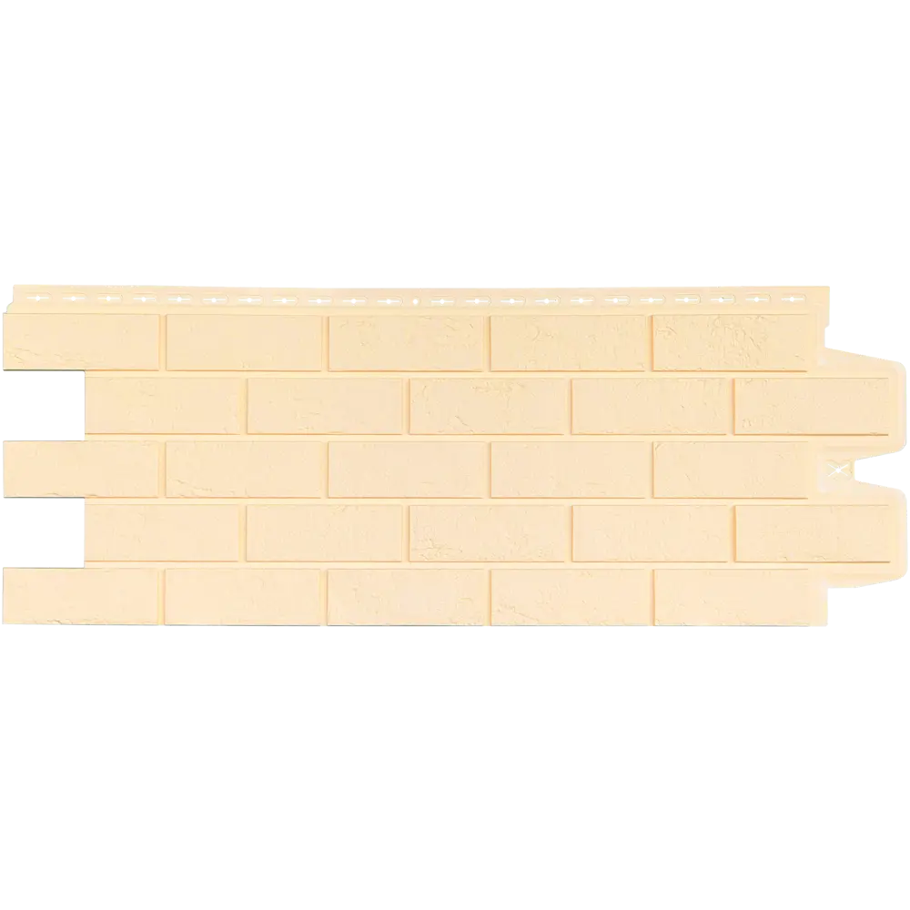 Фасадная панель Grand Line 417x1105 мм мм кирпич бежевый 0.38 м² STLM-2180176