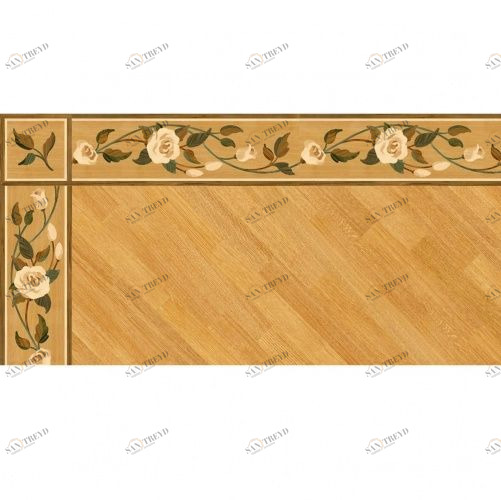 Художественный паркет Da Vinci Паркетный Бордюр 26-002 Дуб () 1000х150 мм 260110002