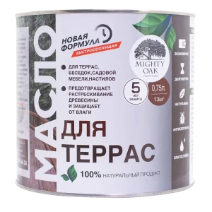 Масло для террас Mighty Oak 0.75 л
