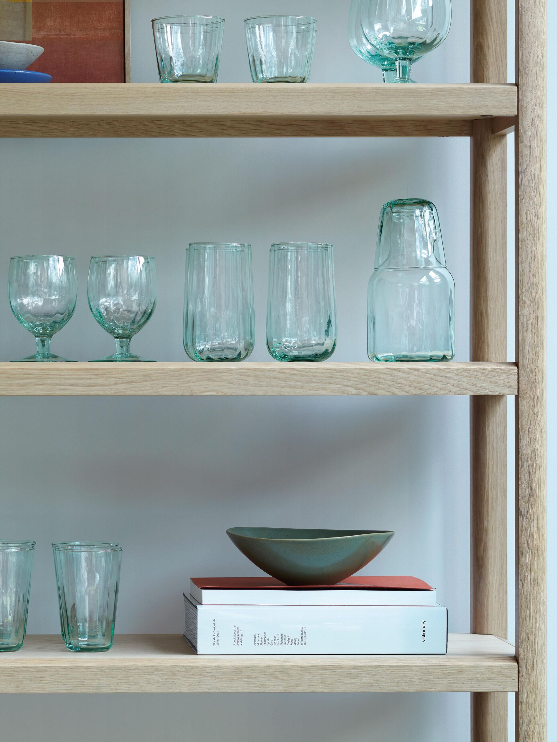 Выдувное и переработанное стекло графин и стакан набор - 950 мл LSA Mia ARCH-00035003 - Вид №4