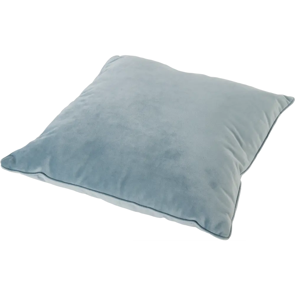 Подушка «Бархат», 40х40 см, цвет серый/голубой LINEN WAY STLM-2082640 - Вид №1