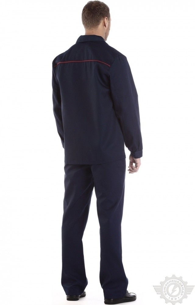 65422 Костюм "Труд" темно-синий  Летняя спецодежда  размер 60-62/182-188  - Вид №10