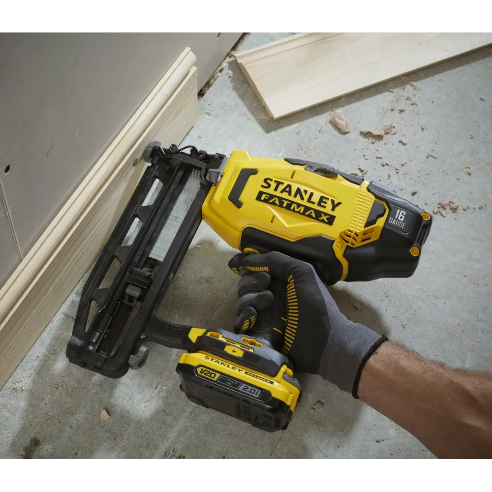 Гвоздезабиватель аккумуляторный Stanley Fatmax SFMCN616B-XJ, 18 В, без АКБ и ЗУ STLM-2042987 - Вид №7
