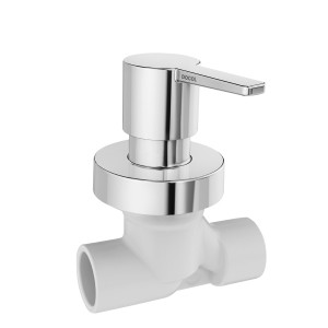 00800406 25 мм керамический регистр baseTec из ПВХ с отделкой Docol GALI