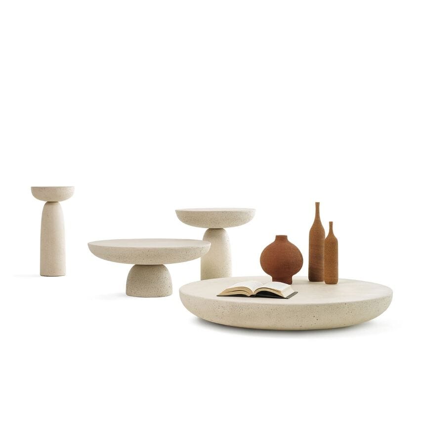 Низкий бетонный журнальный столик Mogg Olo ARCH-00037824 - Вид №2