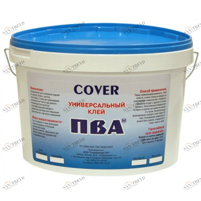 Клей ПВА универсальный COVER 10кг 5469