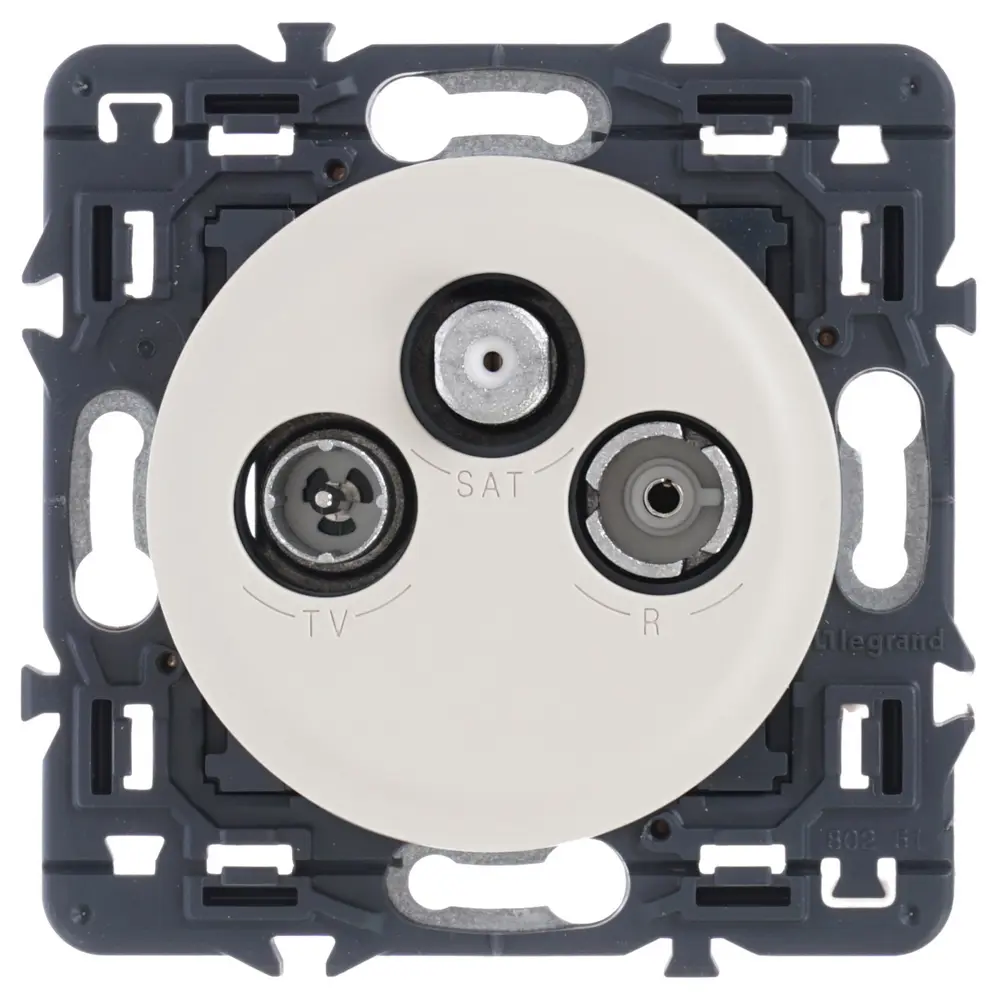 ТВ-розетка Legrand Celiane, TV-FM-SAT, цвет бежевый STLM-2013253 - Вид №1