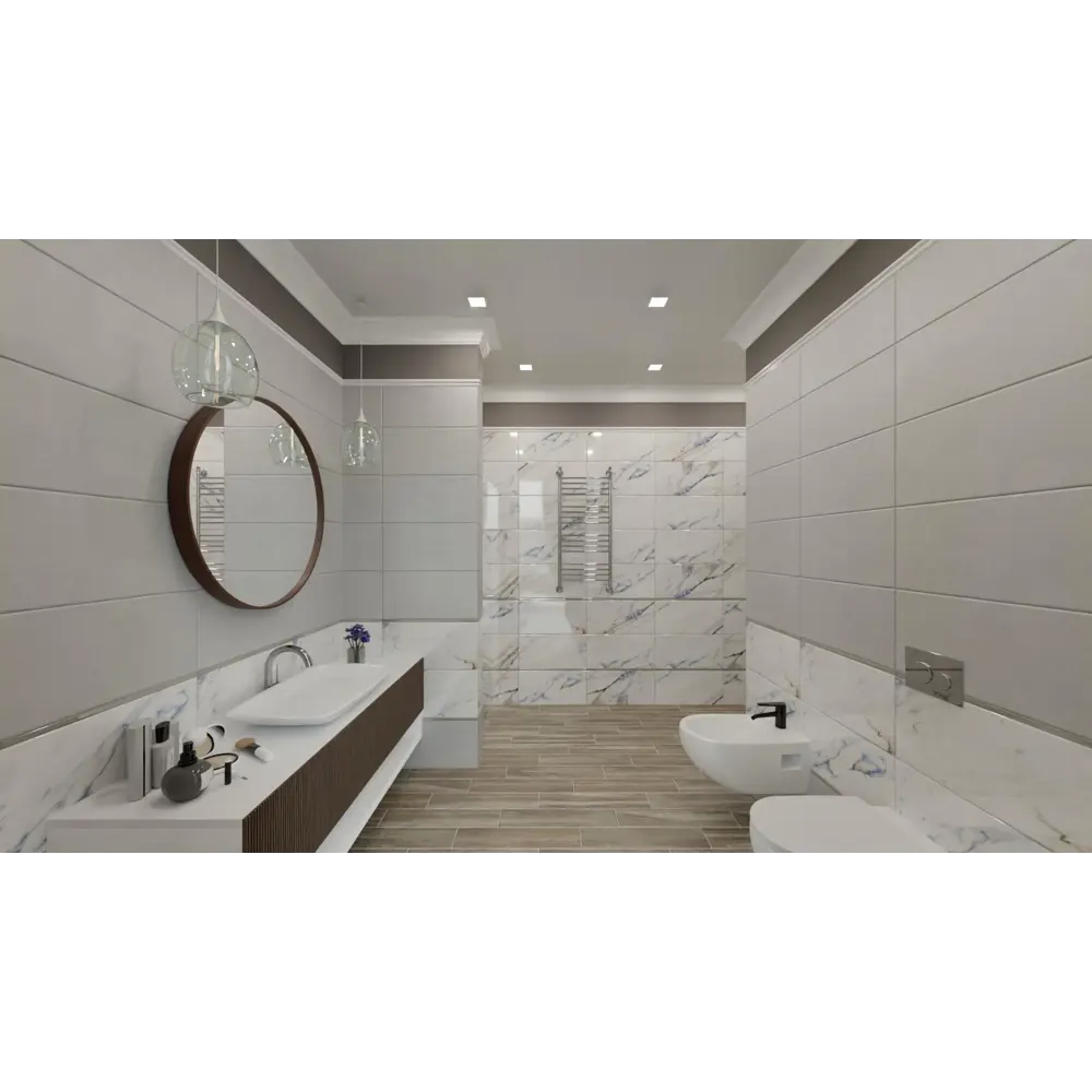 Керамогранит Roots Grey 14.8x59.7 см 1.35 м² цвет серый Santreyd STLM-2150822 - Вид №5