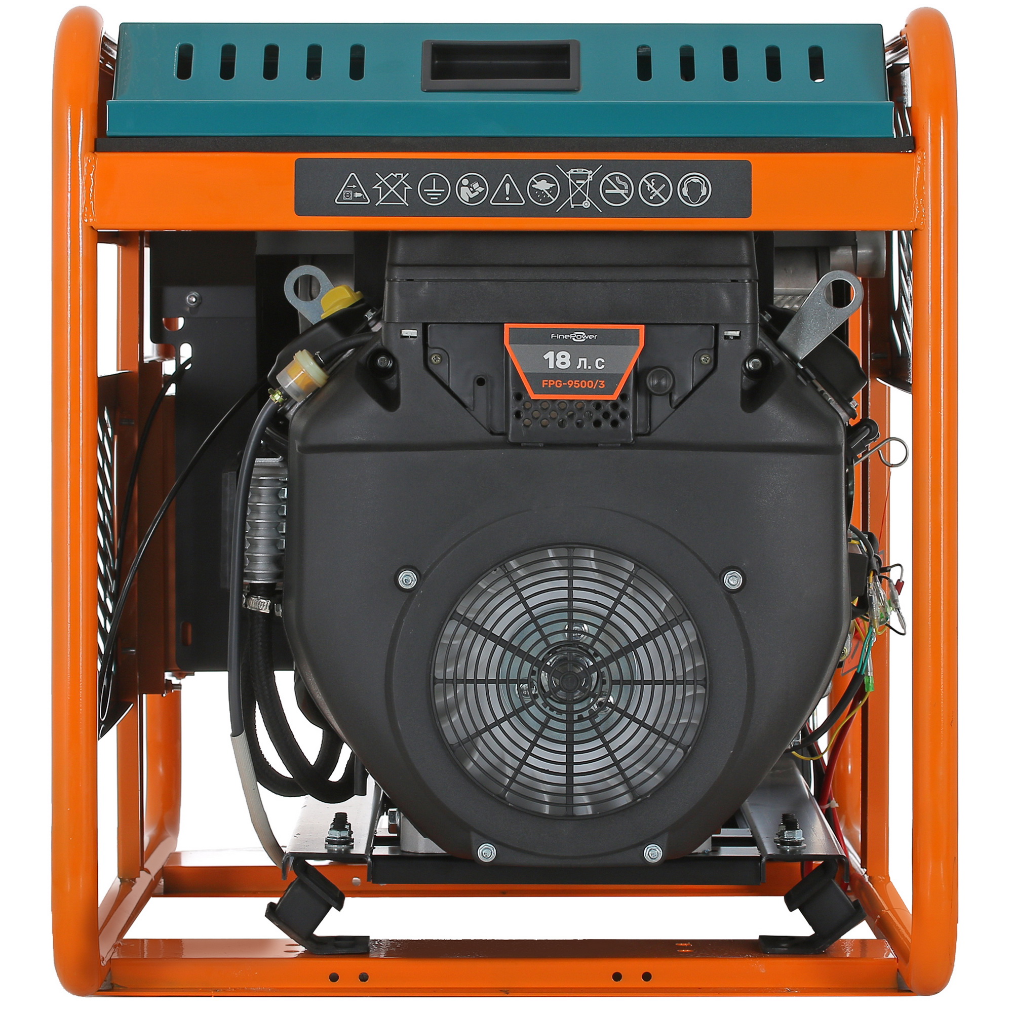 Электрогенератор   бензиновый FinePower FPG-9500/3 5403688 STDN-0084112 - Вид №5