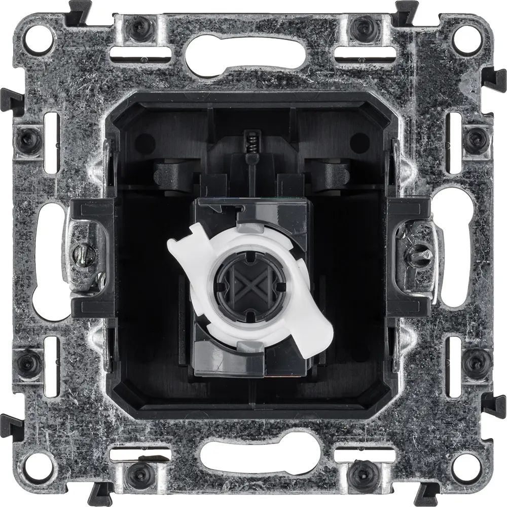 Valena LIFE.Информационная розетка одиночная RJ45 Кат.5е UTP.С лицевой панелью.Слоновая кость legrand STLM-2033315 - Вид №2