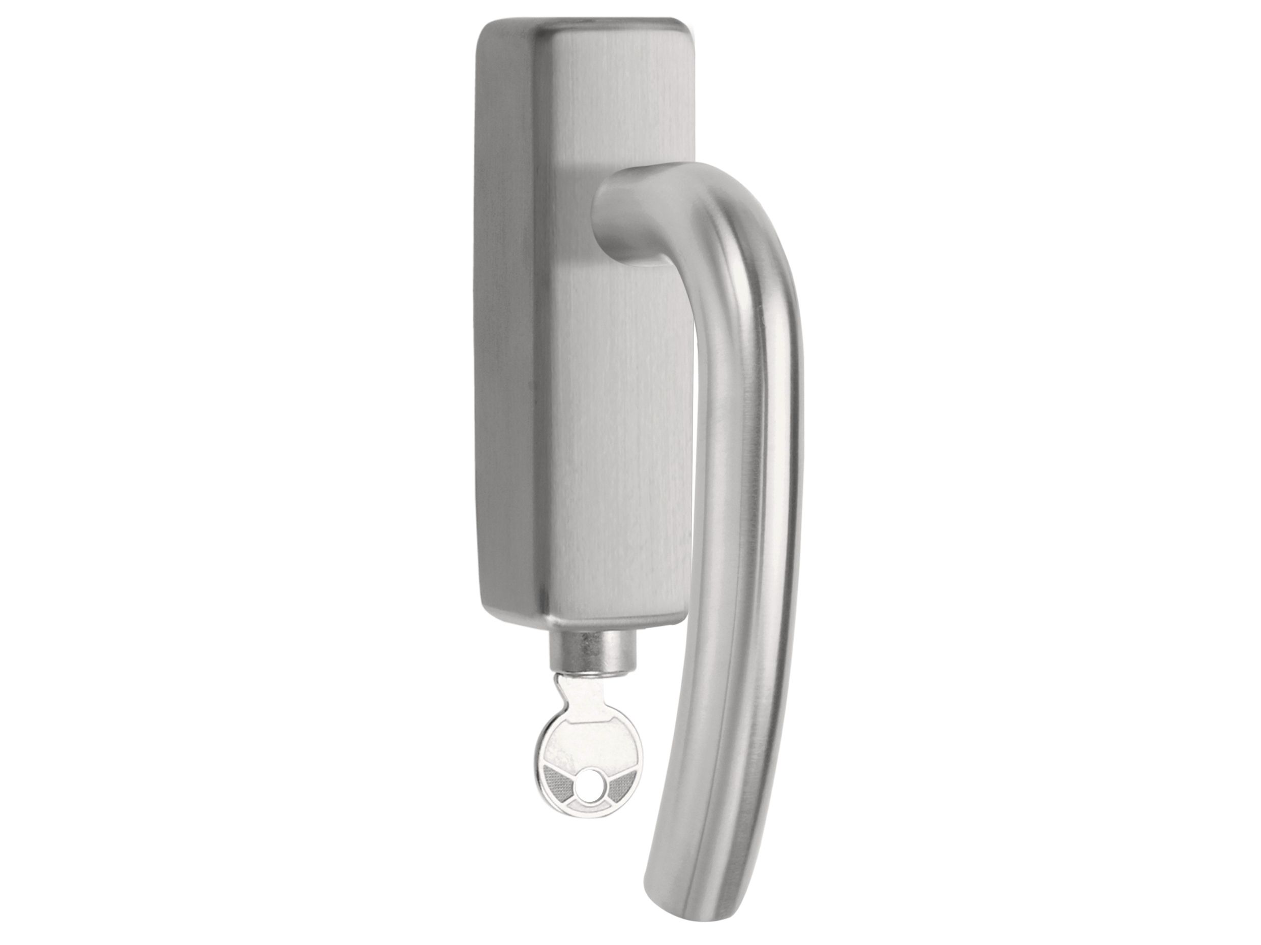 Нержавеющая сталь DK оконная ручка с замком Formani основы ARCH-00127731 - Вид №1