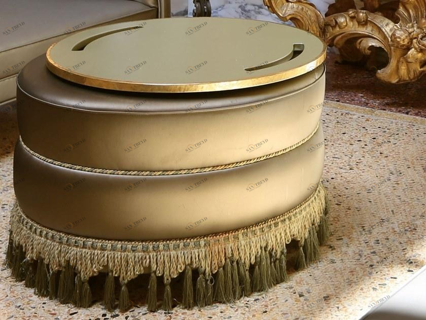 Arnaboldi Interiors Круглый пуф из ткани sun-id-1488505