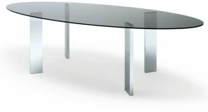 MisuraEmme Овальный хрустальный стол Atelier