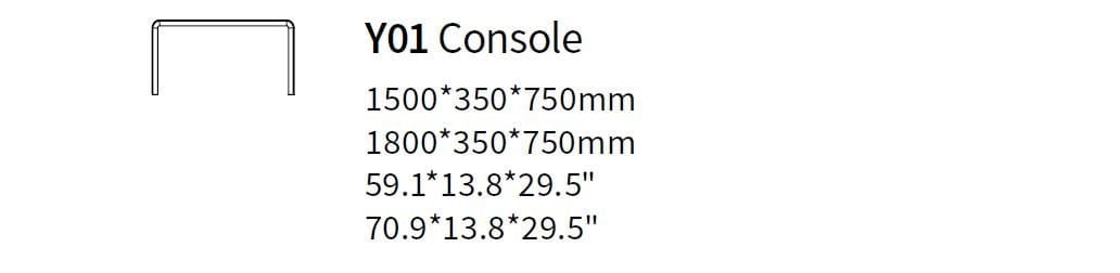 Прямоугольная консоль HC28 maison CAMBRIDGE ARCH-00066943 - Вид №2