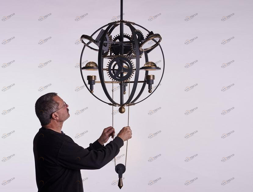 Karice Lighting Подвесной светильник непрямого света из латуни Da vinci sun-id-1381942