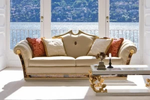 Rozzoni Мягкий диван из ткани Stresa