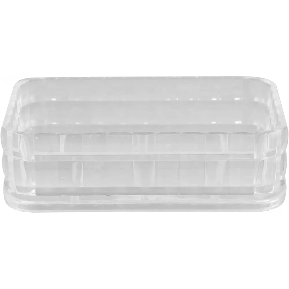 Мыльница настольная Vidage «Корбу» пластик цвет прозрачный STLM-2178025