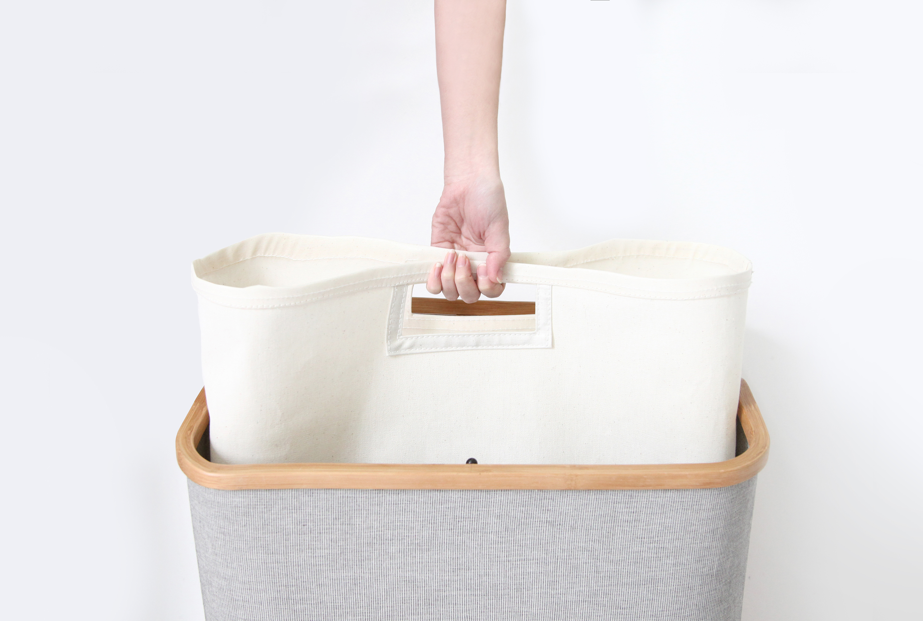 2000983155399 Корзина для белья Clic LINIE DESIGN  - Вид №2