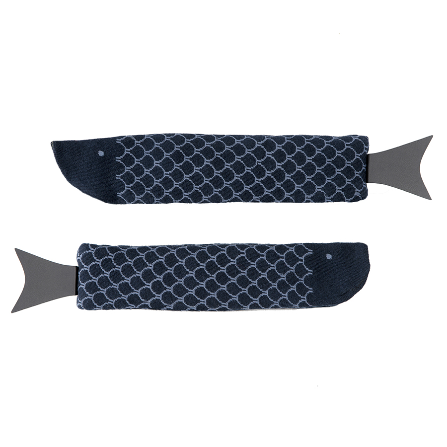 DYFISSOBL Носки fish синие Doiy 