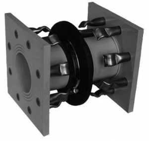 SANIT 155650511 Встраиваемый PP, прямой, двухсторонний фланец втулки якоря V4A