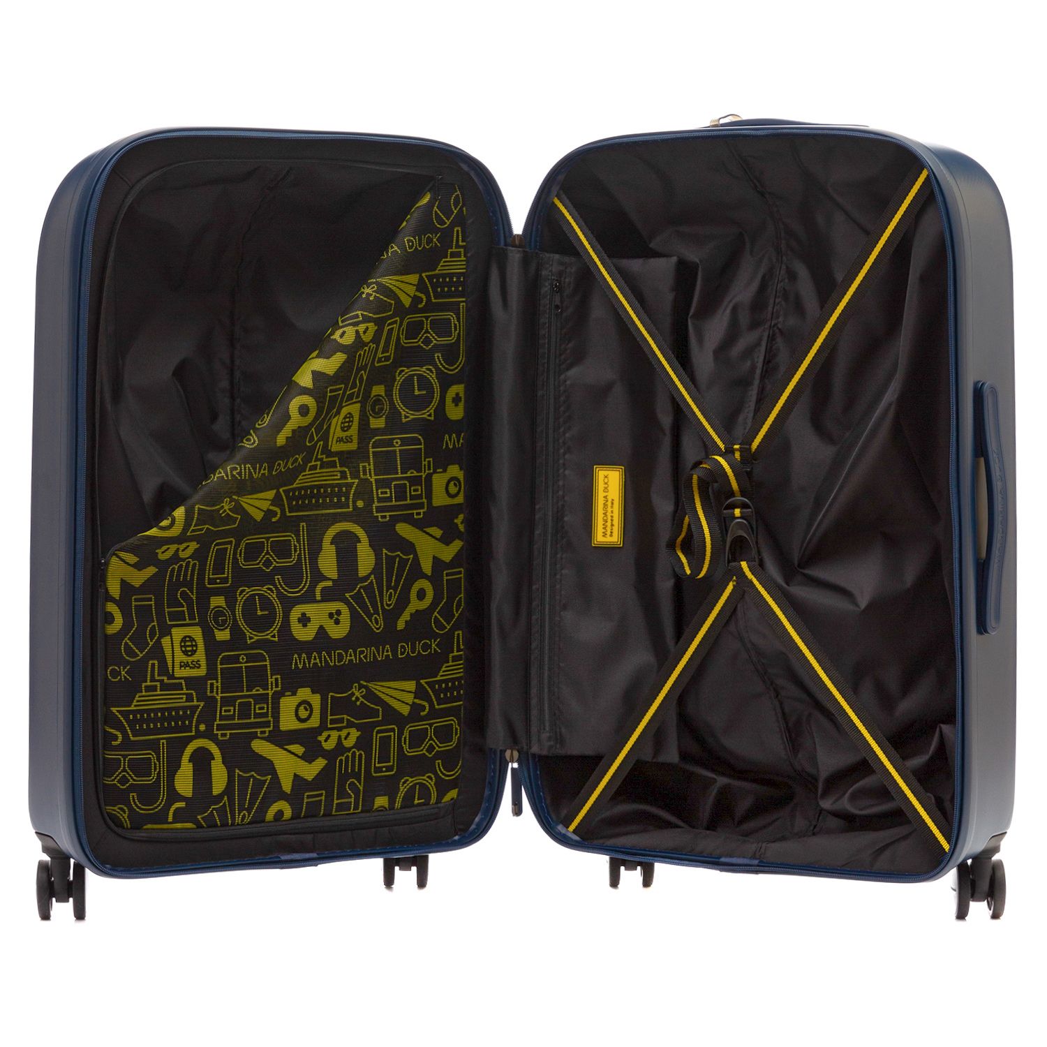 SZV12-23E Чемодан SZV12 Medium Trolley Mandarina Duck Logoduck+  - Вид №2