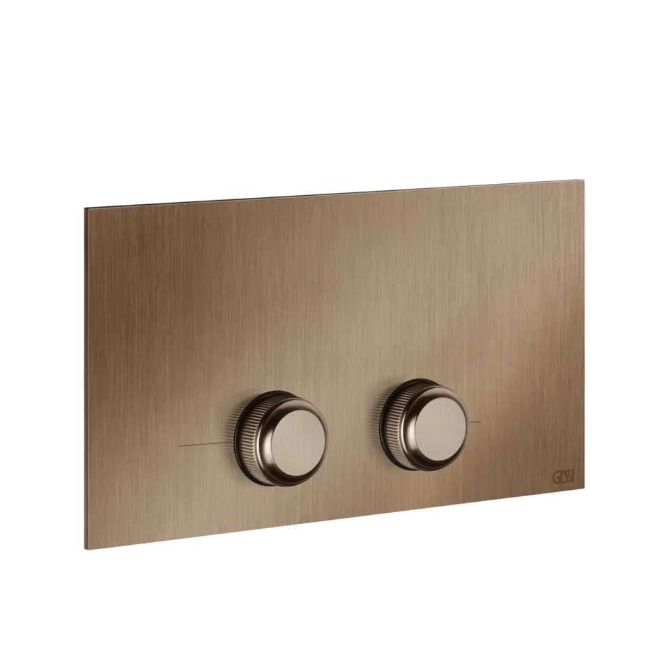 Запорная пластина 54653 708 Gessi Venti20 МЕДНЫЙ МАТОВЫЙ PVD 54653708