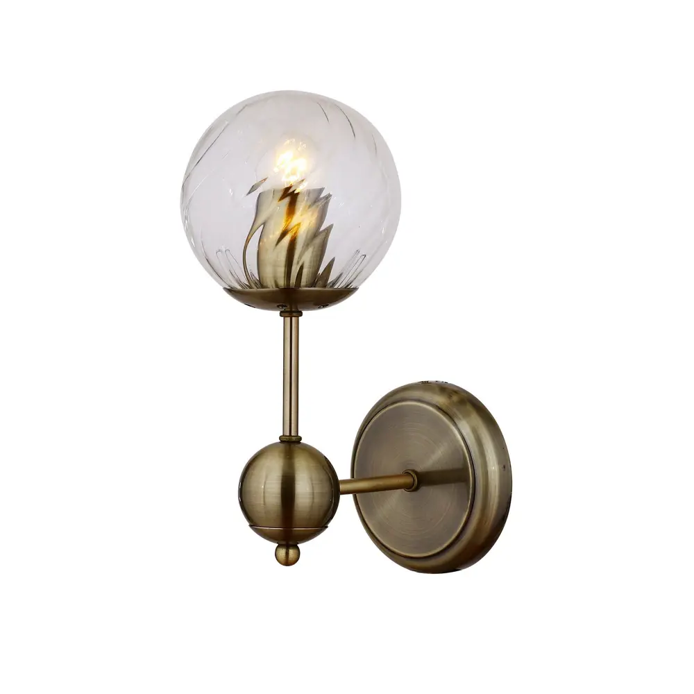 Бра «Galaxy» 596/1А 1хЕ27х60 Вт цвет античная бронза Escada STLM-2067370 - Вид №1