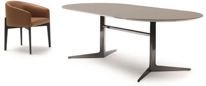 Bodema Мягкое кожаное кресло с подлокотниками  Peg000  - Вид №2