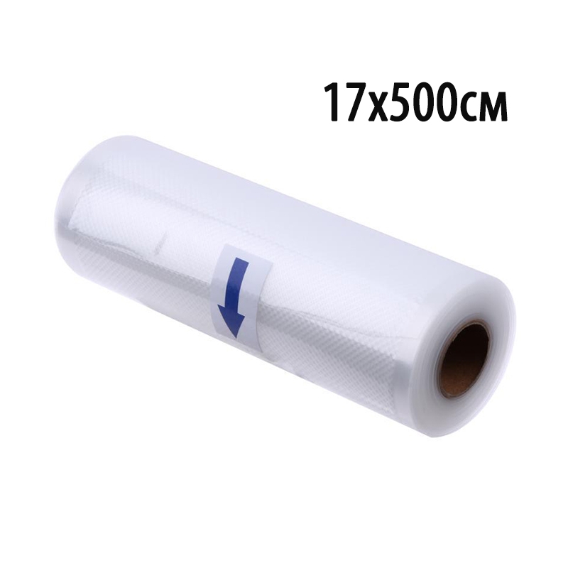 2413 Пакет для вакуумной упаковки продуктов. Рулон 17х500см LAB.Space 