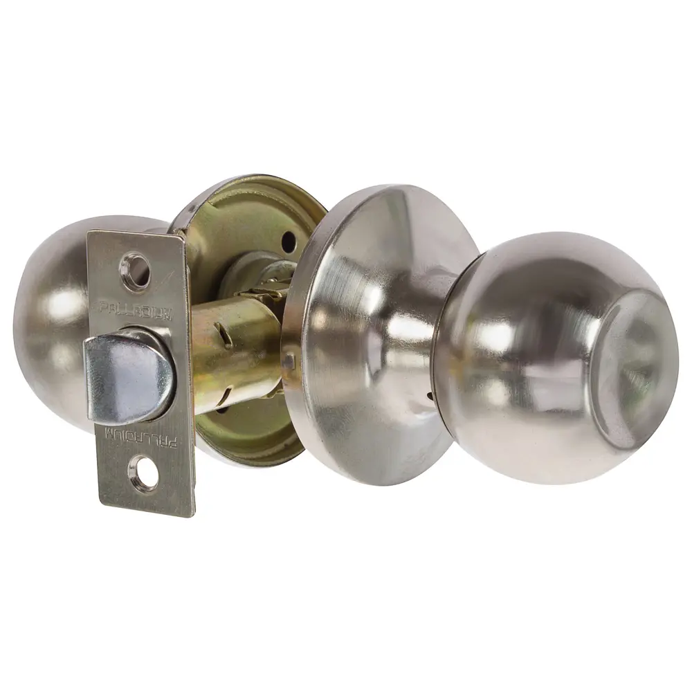 Ручка-кноб 607 SN PS SN, без запирания, цвет матовый никель PALLADIUM STLM-2034727