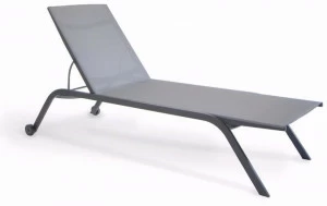 FISCHER MÖBEL Садовая кушетка из алюминия на колесиках Atlantic