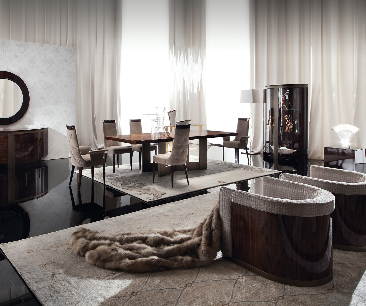 1850 Coliseum прямоугольный стол - giorgio collection  - Вид №4